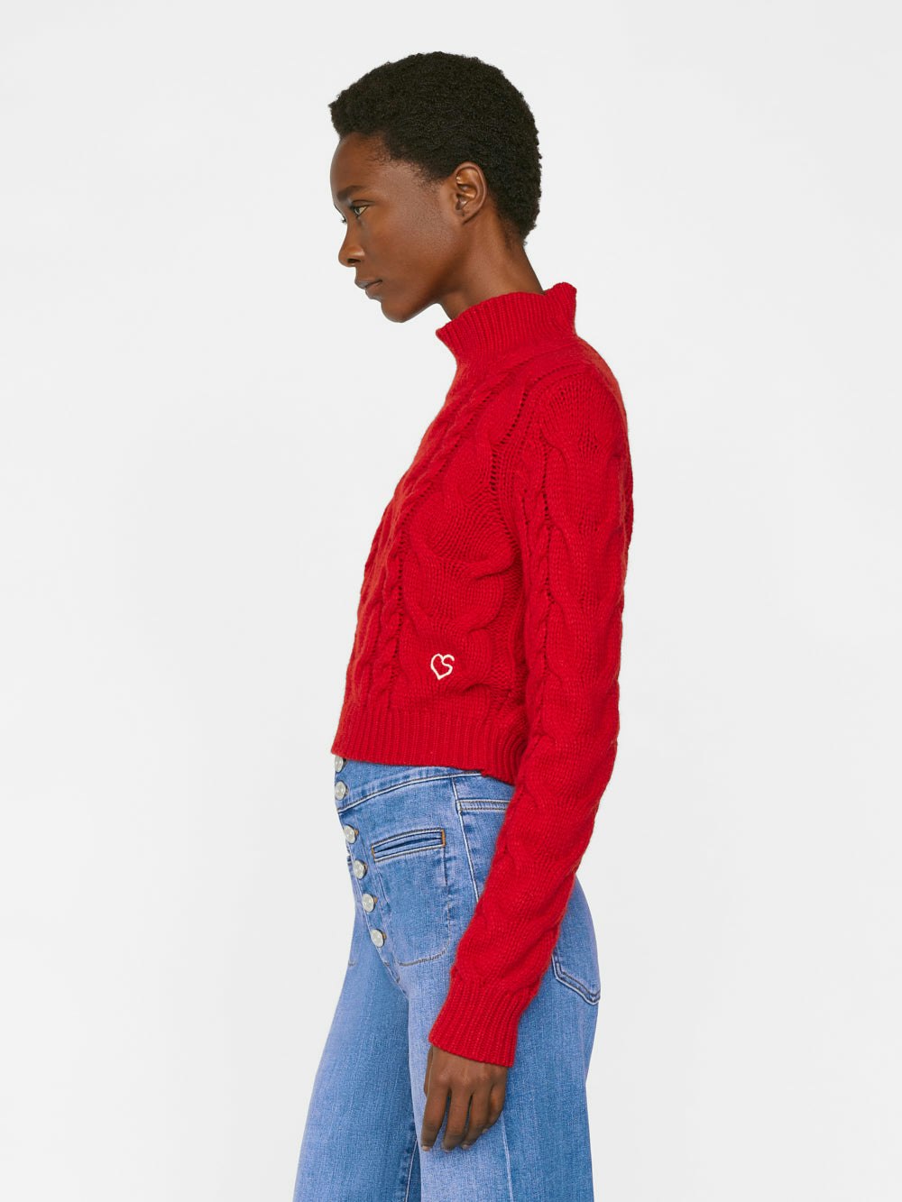 sweater side view